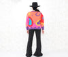 1980s Abstract Print Sweater