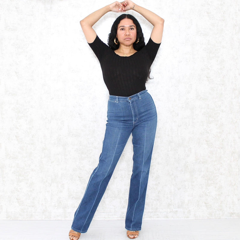 1970s High Waisted Jeans