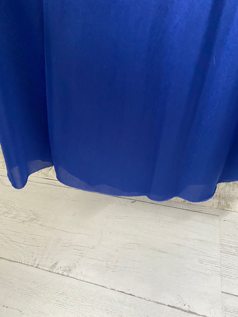 1970s Royal Blue Nightgown