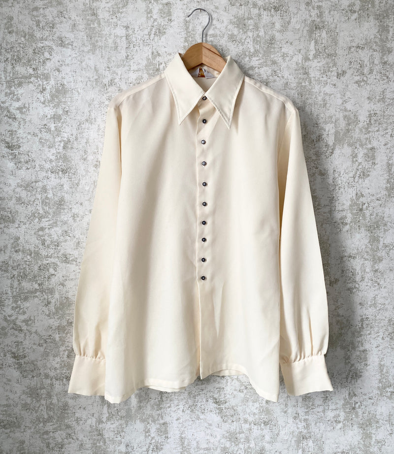 1970s Butterfly Collar Shirt