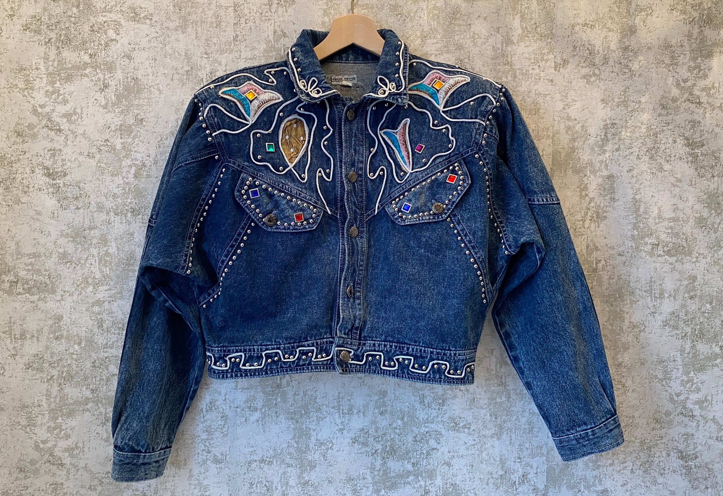 80s jean jacket online