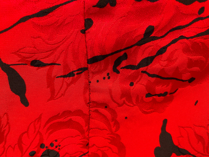 1980s Draped Silk Blouse