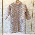 1970s Floral Quilted Housecoat