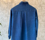 1980s Long Denim Shirt