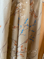 1950s Silk Tie-Up Blouse