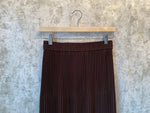 1990s Pleated Sheer Maxi Skirt