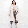 1970s Floral Quilted Housecoat
