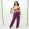 1980s Wide Leg Ombre Pants