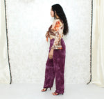 1980s Wide Leg Ombre Pants