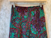 1970s Paisley Print Hankerchief Skirt