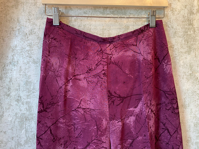 1980s Wide Leg Ombre Pants