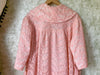 1950s Pink Embroidered Housecoat