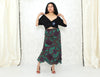 1970s Paisley Print Hankerchief Skirt
