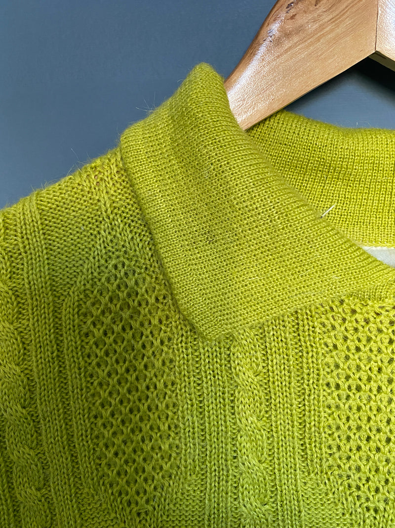 1980s Knit Sweater Skirt Set