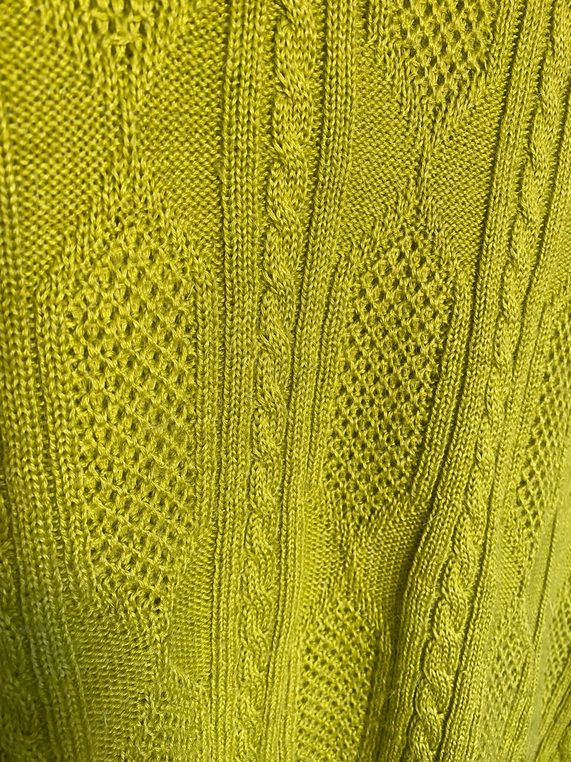 1980s Knit Sweater Skirt Set