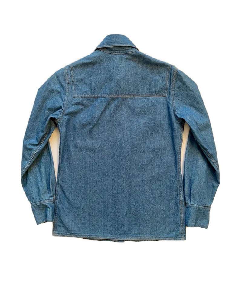 '70s Denim Button Down Shirt