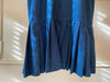 1980s Pleated Denim Midi Dress
