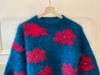 1980s Balloon Sleeve Knit Sweater