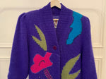 1980s Abstract Sweater Coat