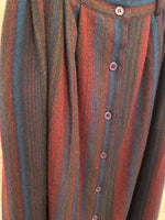1970s Full Wool Skirt