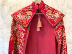 1940s Silk Embroidered Matador Cape