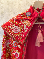 1940s Silk Embroidered Matador Cape