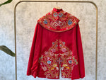 1940s Silk Embroidered Matador Cape