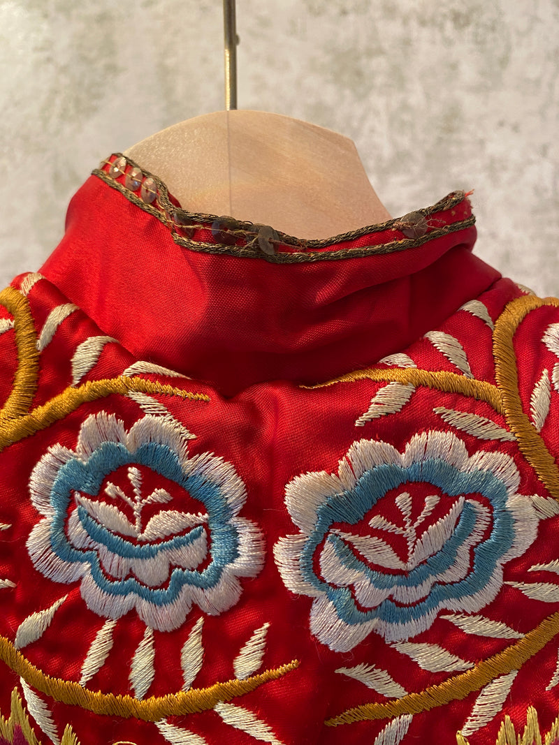 1940s Silk Embroidered Matador Cape