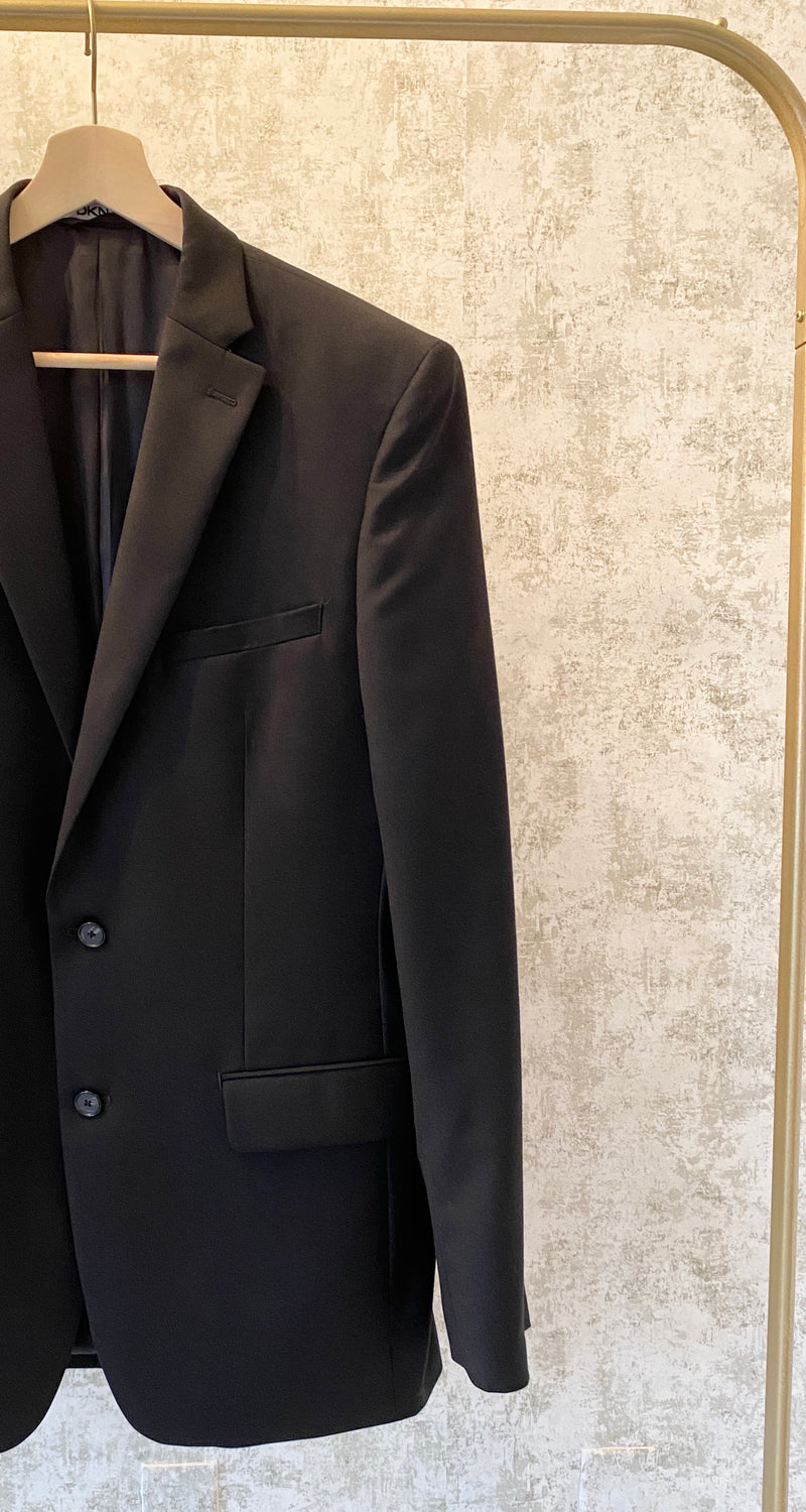 Y2K Boxy Wool Blazer