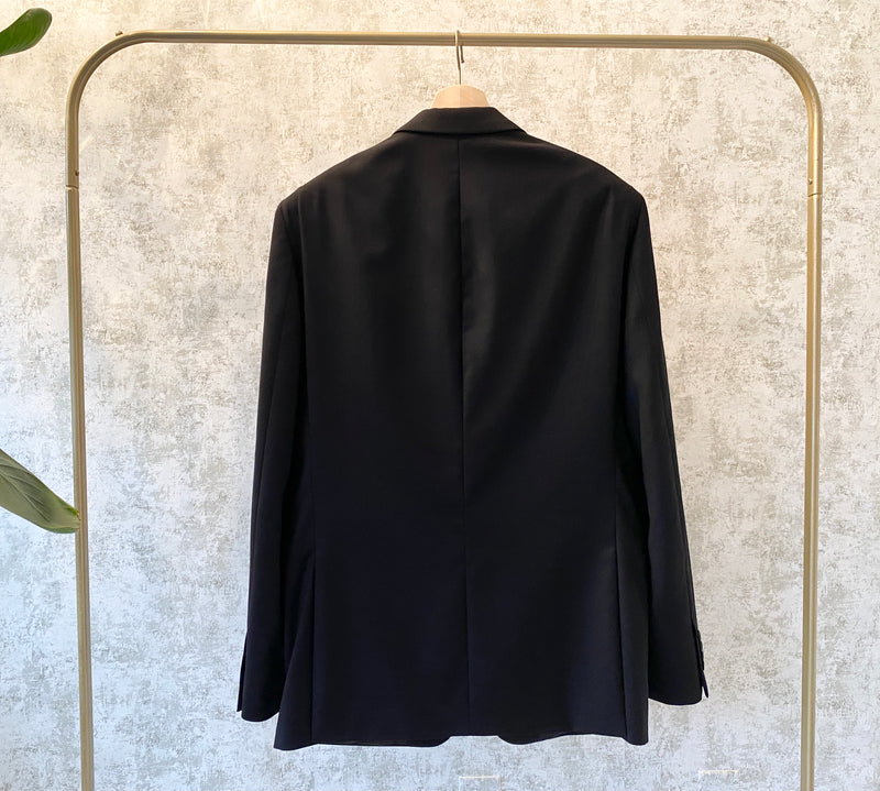 Y2K Boxy Wool Blazer