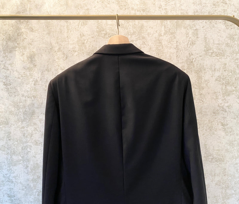 Y2K Boxy Wool Blazer