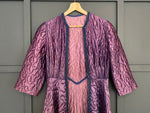 1950s Purple Quilted Duster