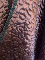 1950s Purple Quilted Duster