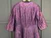 1950s Purple Quilted Duster