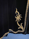 ON LAYAWAY*1960s Black Velvet Hooded Cape