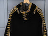 ON LAYAWAY*1960s Black Velvet Hooded Cape