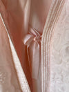1970s Baby Pink Quilted Duster