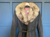 1970s Penny Lane Fur Trim Coat
