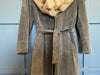 1970s Penny Lane Fur Trim Coat