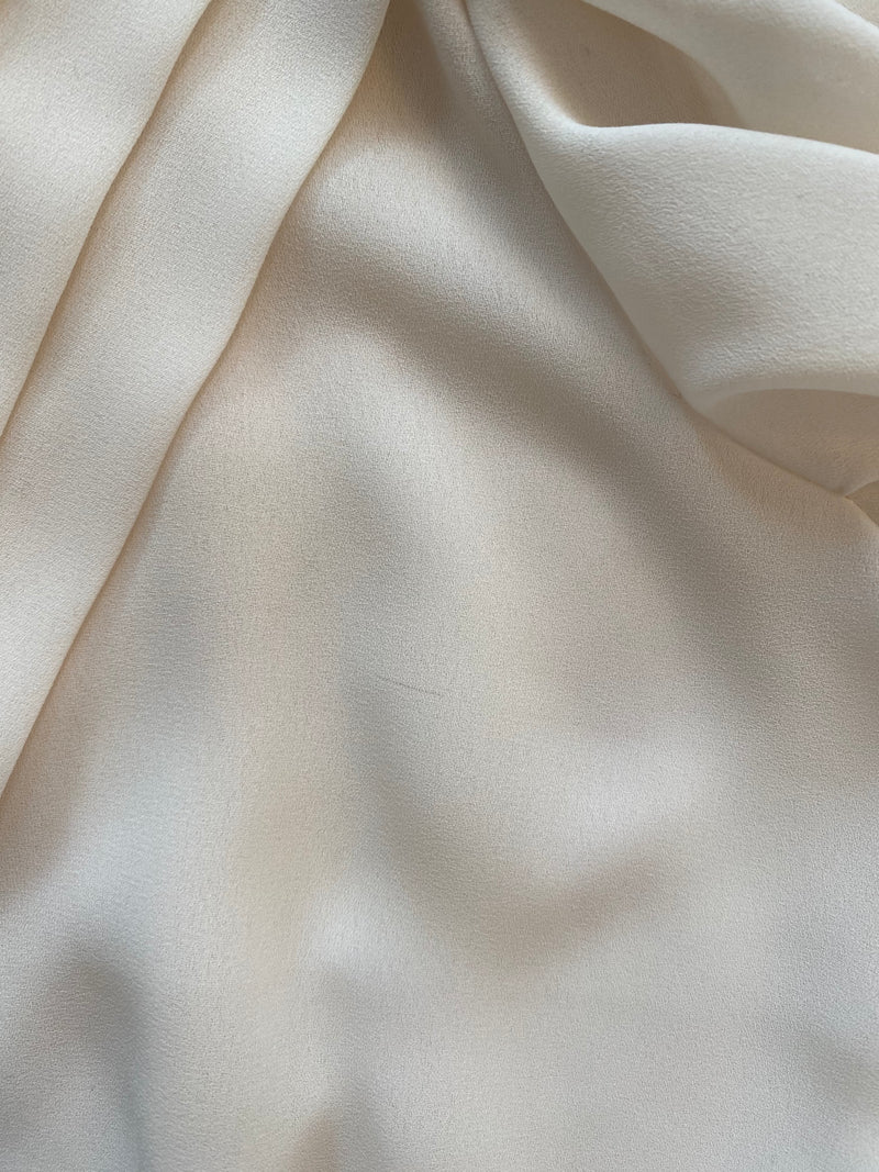 1980s Victorian Style Chiffon Blouse