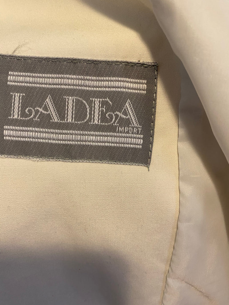 1980s Cream Trench Coat