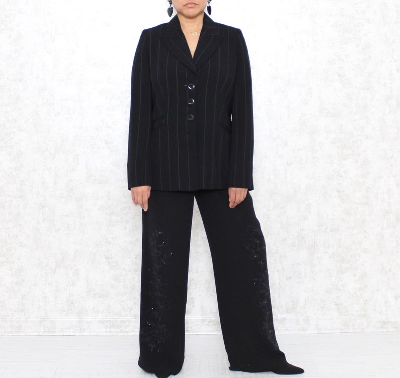 1990s Pin Striped Blazer