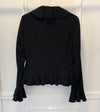 Vintage Designer Ruffle Blazer