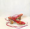 Vintage Strappy Stuart Weitzman Wedge Sandals