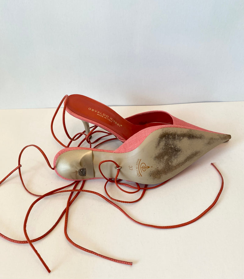 Vintage Strappy Mules