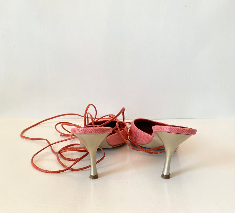 Vintage Strappy Mules