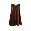 Y2K Satin Midi Skirt