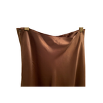 Y2K Satin Midi Skirt