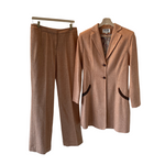 1999 Bill Blass Metallic Thread Pant Suit