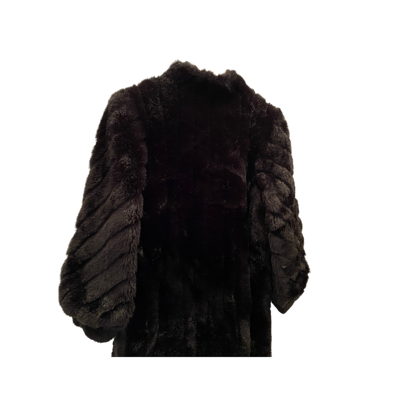 1980s Faux Fur Teddy Bear Coat
